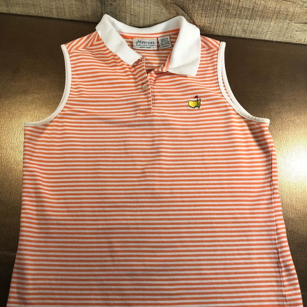 Masters Golf Augusta Nationals sleeveless Shirt L